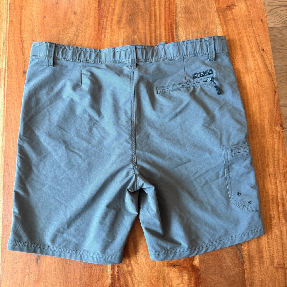 Real Tree Men's Gray/Green Fishing Shorts Size L - Picture 5 of 5